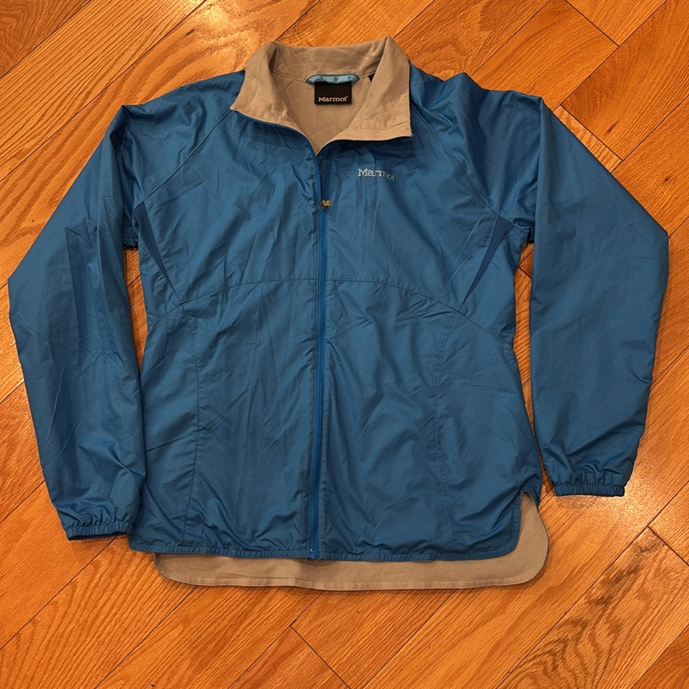 Marmot Blue and Gray light weight Jacket